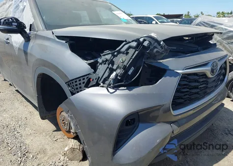 2021 Toyota Highlander L/Le from USA, damaged, VIN 5TDBZRBH8MS544237